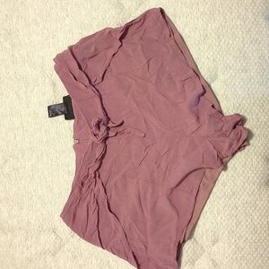 Just Polly Dusty Rose Shorts